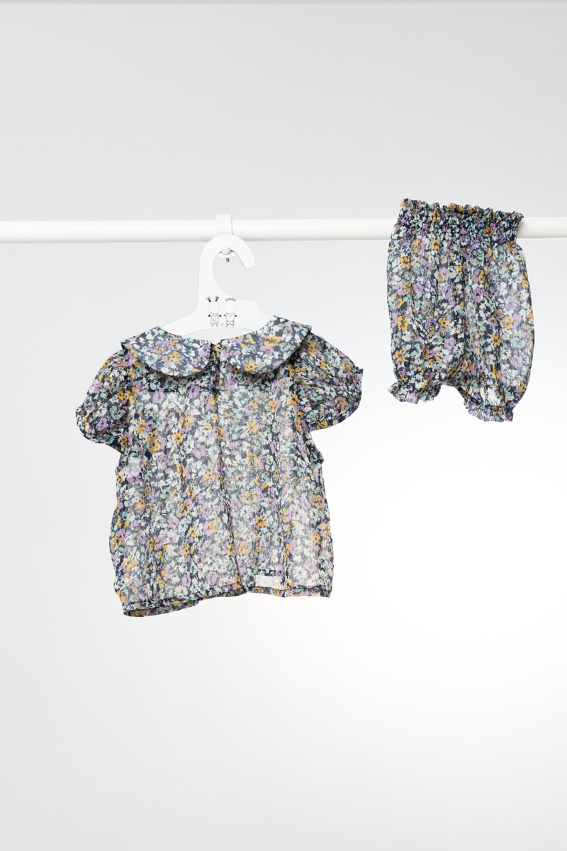 Ensemble col claudine + bloomer